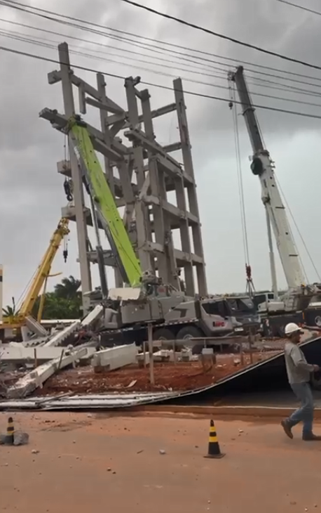 Análise técnica em situação estrutural de obra